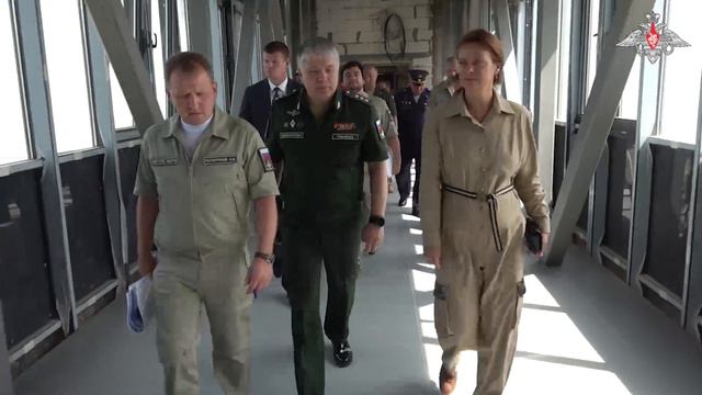 Замминистра обороны РФ Анна Цивилева проверила ход строительства госпиталя в Рязани