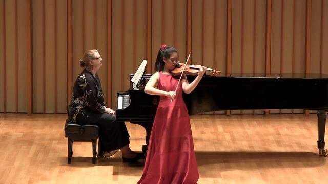 Amy Sze - Korngold Violin Concerto Mvt 1 Op. 35 Moderato nobile