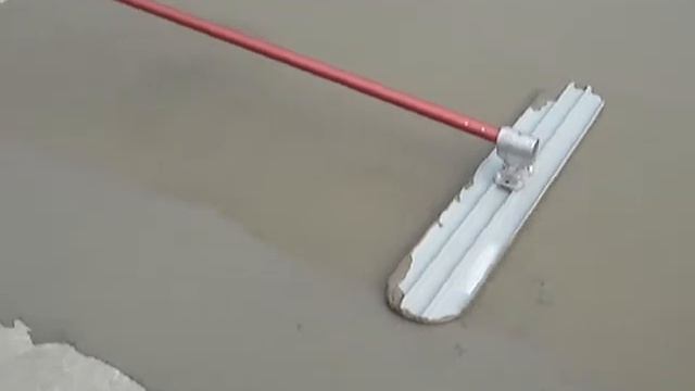 Surface finishing  of concrete with Kalmatron KF-A