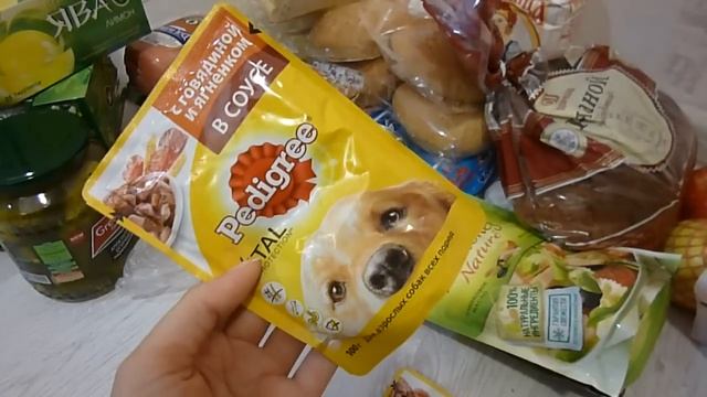 Продуктовые покупки в ОКее (13.02.15).