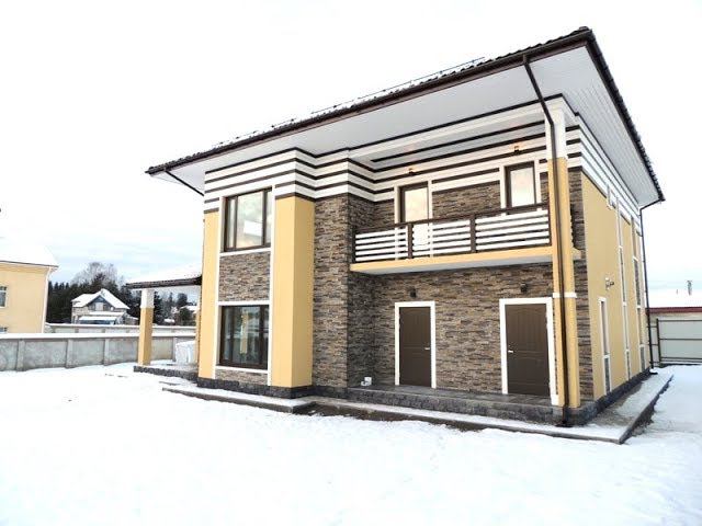 Дранишники. Новый коттедж из газобетона 249 кв.м на участке 12,5 соток