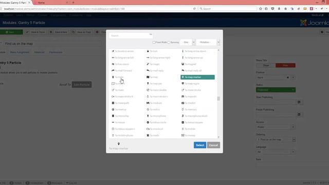 Gantry 5 - "Scroll To" Particle (Medical)