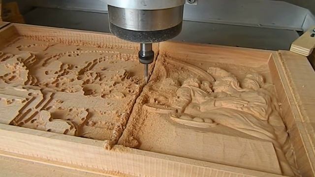 Ncstudio 5.5.60  Stepmaster relief processing. Обработка рельефа