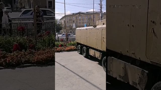 Техника доехала до Новосибирска