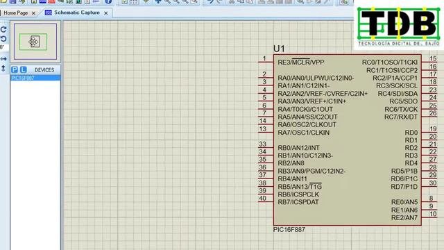 Ejemplo #1: “Blink” Usando PIC C Compiler  V5 Y Proteus 8