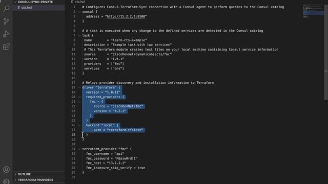 Network Security Automation with Cisco Secure Firewall & Hashicorp's Consul-Terraform-Sync
