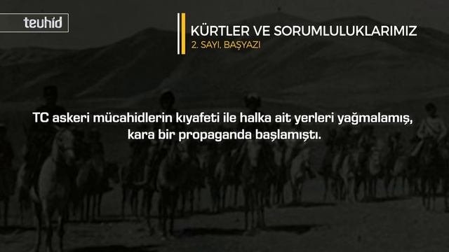 Kürtler ve Sorumluluklarımız  Tevhid Dergisi  Sesli Makale