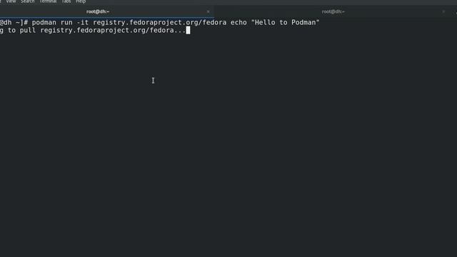 Podman создание и управление контейнерами | Fedora Silverblue
