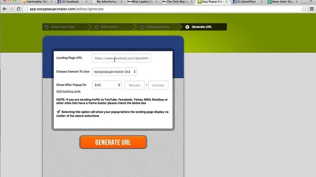 Easy Popup Creator - How To Add a Popup On YouTube, FB, etc