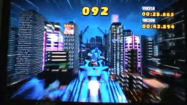 Sonic and SEGA All Stars Racing - Highway Zero Time trial in 43:850 (Glitchless FWR)