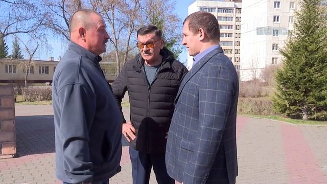Сквер у военно-исторического музея.