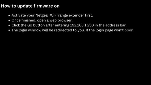 192 168 1 250 Netgear wifi extender default IP