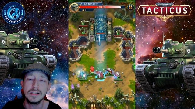 Warhammer 40k Tacticus | Rogal Dorn Battle Tank | Gameplay | Code