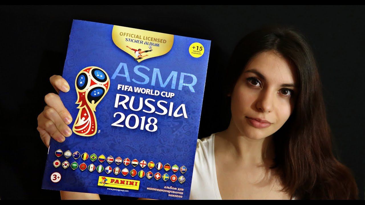АСМР Альбом ЧМ 2018 по футболу ♥ ASMR 2018 world Cup football Album