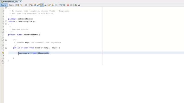 19 Java -  Que es el Polimorfismo y la Clase Objetc