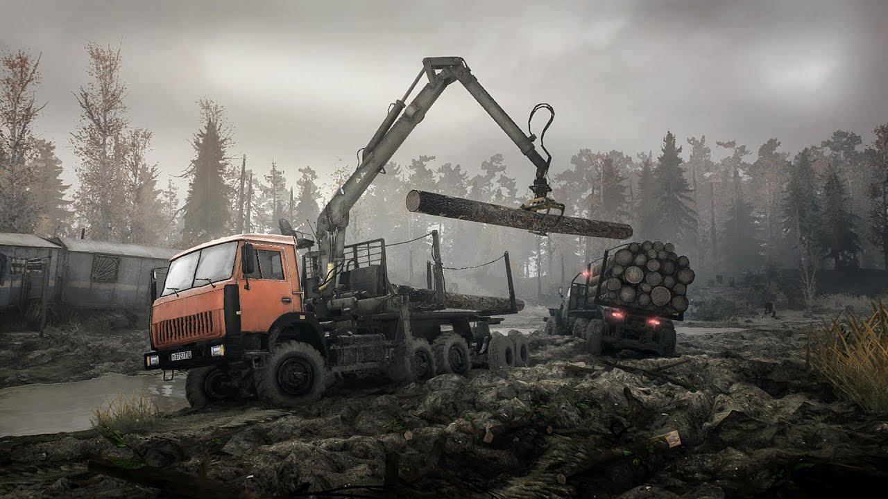 MudRunner : || Кампания || Оператор крана