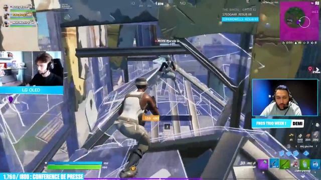 FNCS WEEK 1 - DEMI-FINALE - GAME 2 ► FLOKI CLEMENT & DECYPTOS PRENNENT UNE AVANCE CONSIDERABLE !