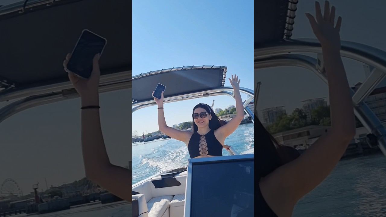 Отдых девочками с WakeAnapa. Вейксерф с утра. Юлия 89624440511