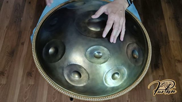 KurPan | Handpan D Hijaz 10 | D/A C D D# F# G A C D