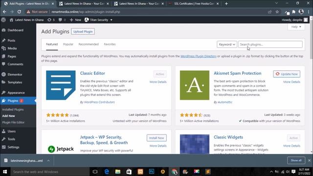 Install Free SSL Certificate On WordPress Website 2022