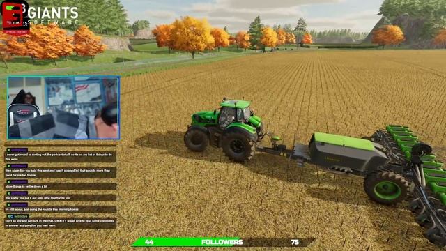 Ep 112 Some Planting & A Harvest Contract | Farming Simulator 22 | LS22