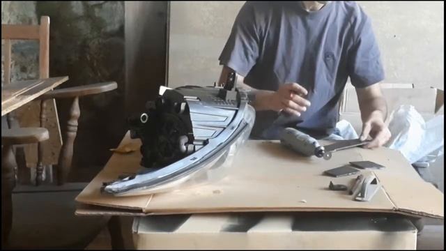 Hyundai I 40 reconstrucción anclajes foco