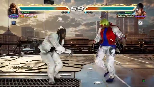 🌋TEKKEN™7 (PS4) 🍍Eddy (SCtheWolf) & the Penguin 🐧 vs. M.Law (dadsyard)