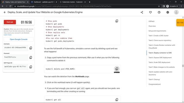 Deploy, Scale, and Update Your Website on Google Kubernetes Engine || #qwiklabs || #GSP663 Solution