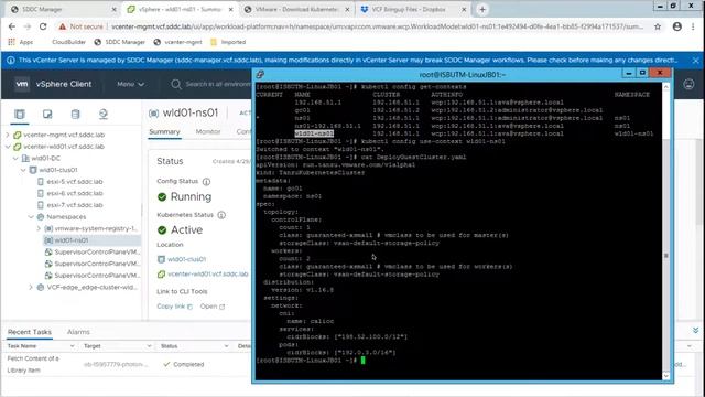 Deploying Tanzu Kubernetes Grid Clusters: VMware Cloud Foundation with Tanzu