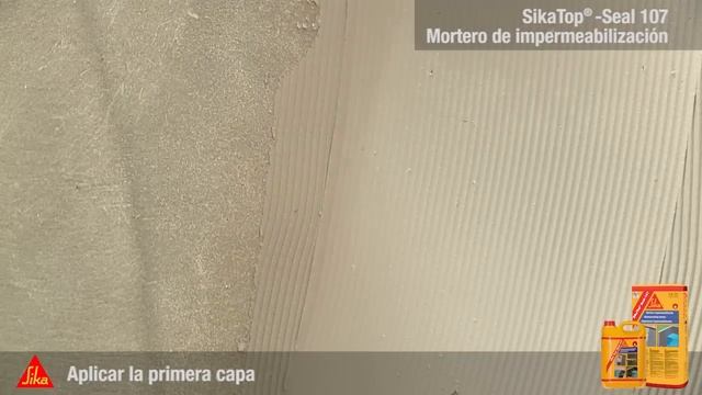 Mortero de Impermeabilización SikaTop Seal-107 - Sika España