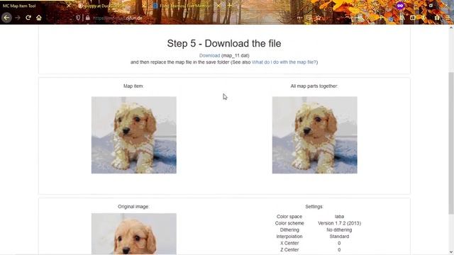 How to add a custom image to a map on aternos