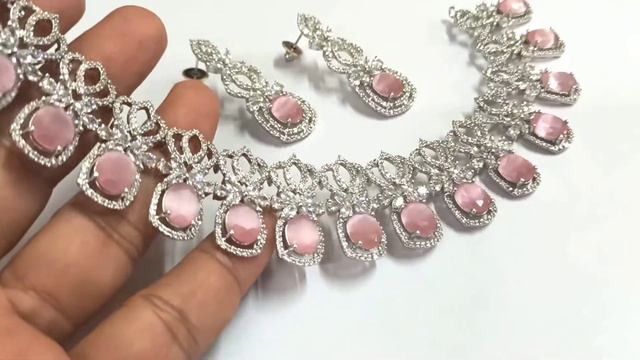 CZ/AD jewellery #factoryvisit #manufacture #adjewellery #wholesaleprice in Export Quality Only (2)