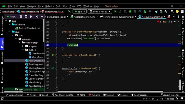 Chat App (via FireBase) Full Version #9