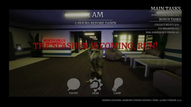 Survive the night Taunt perk