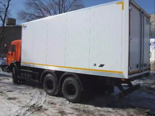 Мебельный фургон КАМАЗ-65115 V37м3 / manufactured goods van KamAZ