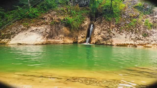 усть-сахрай водопады - Три братца,Лазурная чаша,Манькин шум