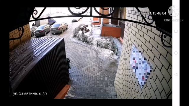Г. Липецк ул. Замятина 4 camera.lipetsk.ru (съёмка 16 марта 2021)