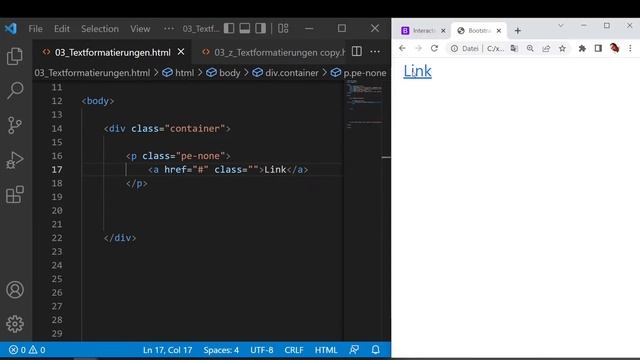 Text Und Typografie In Bootstrap 5 - Tutorial