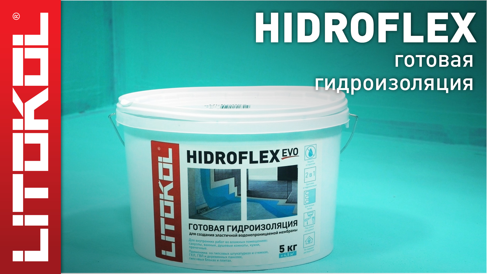 Гидроизоляционный состав HIDROFLEX EVO