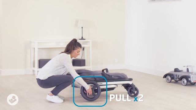 Maxi-Cosi | Lila stroller | How to take off the wheels