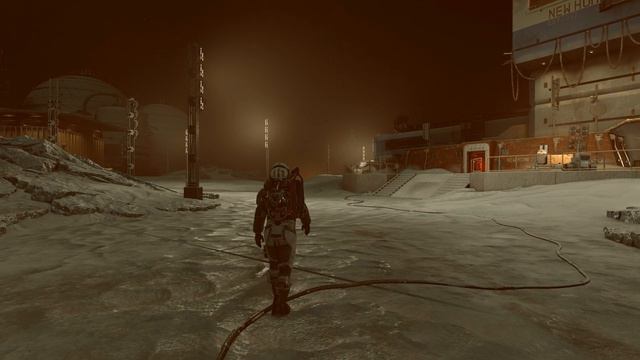 Starfield Ambience | Titan | Day 1 - dealing with ice