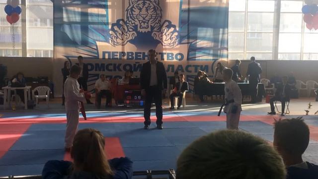 Артем Дзюра каратэ Орион г.Томск