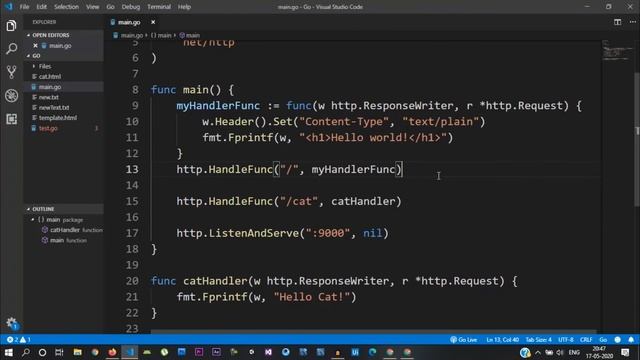 HTTP Server - Golang Tutorial