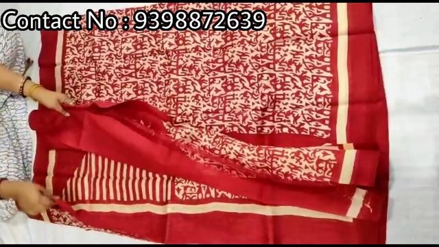 Pure Mushidabad silk hand wax batik saree with Price|Mushirabad handlooms |9398872639|Freeshipping