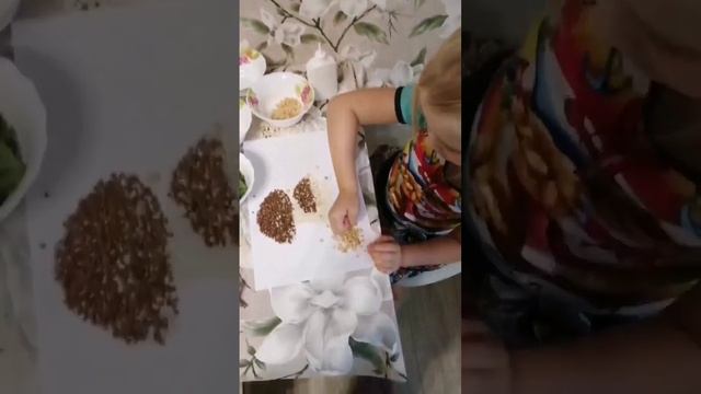 Картина из круп!