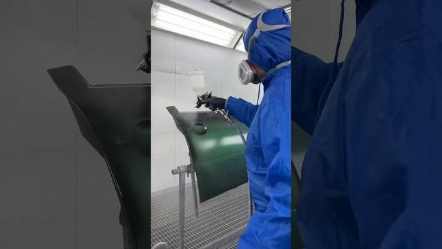 Покраска в цвет Зеленый гоблин с эффектом хамелеона ?