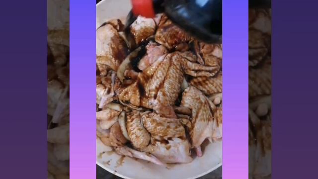 Куриные крылья в тандыре.