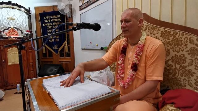 Лекция от ЕМ Нитьянанда Рай прабху в НИТЬЯНАНДА ТРАЙОДАШИ! Шривасангам мандир, Николаев, 14.02.22 г