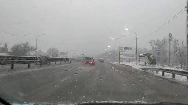 Пришла зима в Ростовскую область