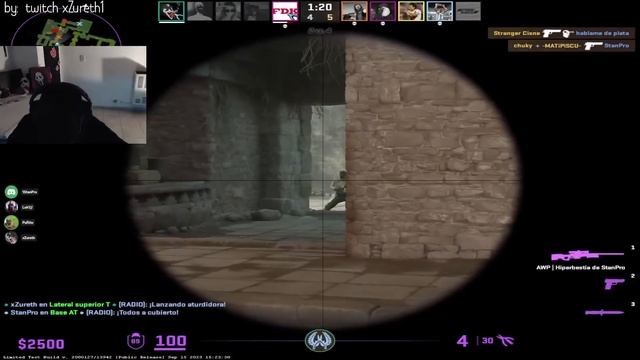 100% HS AIM in CS2! - COUNTER STRIKE 2 MOMENTS